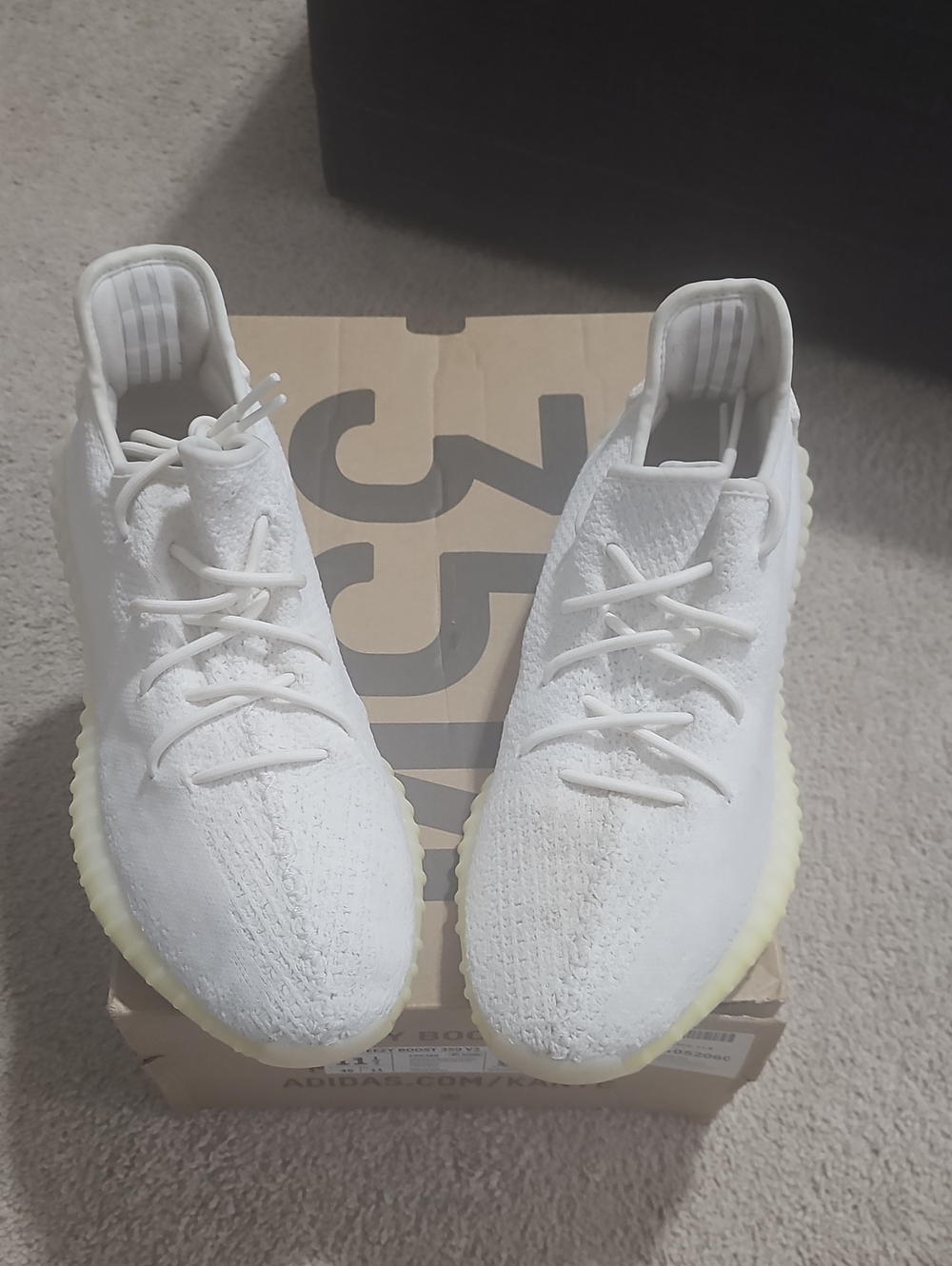 Yeezy Boost 350 11.5 Cream On Cream